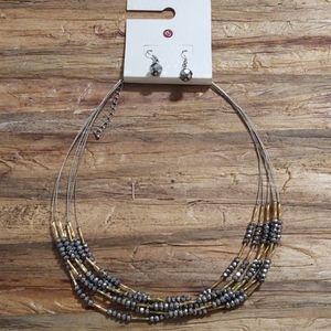 Necklace and Earrings Set